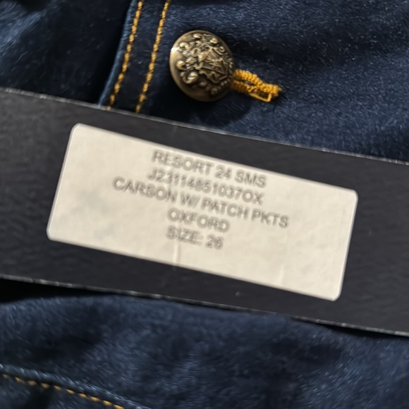 Veronica Beard Carson w/patch pkts Oxford 26 - Picture 9 of 9